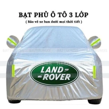 Bạt Phủ Ô Tô Land Rover cho Range Rover, Sport, Velar, Evoque, Defender, Discovery – Chống nắng mưa bụi, Chất liệu cao, Siêu bền, Giá chỉ 319.500₫