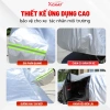 Bạt phủ ô tô Oxford cao cấp XCHAT - Chống nắng mưa, bụi, xước, đa size Sedan SUV Bán tải 12T, giá 459k 6
