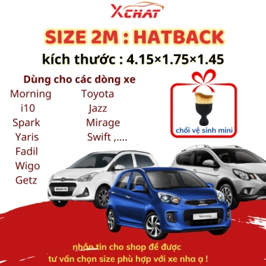 Bạt phủ ô tô Oxford cao cấp XCHAT - Chống nắng mưa, bụi, xước, đa size Sedan SUV Bán tải 12T, giá 459k 10 Bạt phủ ô tô Oxford cao cấp XCHAT - Chống nắng mưa, bụi, xước, đa size Sedan SUV Bán tải 12T, giá 459k 10