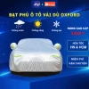 Bạt phủ ô tô vải dù Oxford 3 lớp tráng bạc - Chống nắng mưa, bảo vệ 4-7 chỗ, giá chỉ 409.699₫
