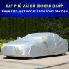 Bạt phủ ô tô vải dù Oxford 3 lớp tráng bạc - Chống nắng mưa, bảo vệ 4-7 chỗ, giá chỉ 409.699₫ 3