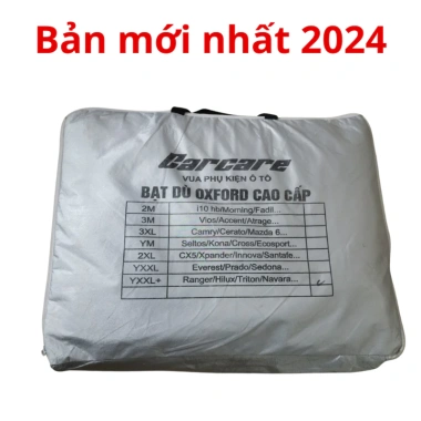 Bạt phủ ô tô vải dù Oxford Carcare chính hãng Bảo vệ xe cao cấp giảm giá 445.000đ