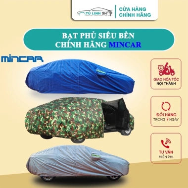 Bạt phủ ô tô vải Dù Oxford và MINCAR polyester siêu bền, chống xước, nắng, nước - Giá giảm 331.550₫ 9