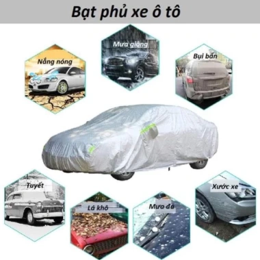 Bạt Phủ Vinfast VF8 5 chỗ 3 lớp cao cấp - Chống mưa, nắng, cháy, giá chỉ 299k 6 Bạt Phủ Vinfast VF8 5 chỗ 3 lớp cao cấp - Chống mưa, nắng, cháy, giá chỉ 299k 6