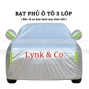 Bạt Phủ Xe Lynk & Co 01 03 05 06 08 09 3 Lớp Cao Cấp Chống Nắng Mưa Bụi Xước 319.5k VND Bạt Phủ Xe Lynk & Co 01 03 05 06 08 09 3 Lớp Cao Cấp Chống Nắng Mưa Bụi Xước 319.5k VND