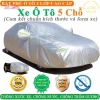 Bạt phủ xe ô tô 5 chỗ 3 lớp ép nhiệt tráng nhôm – Chống nắng, mưa, cháy, giá 299.000₫ 10