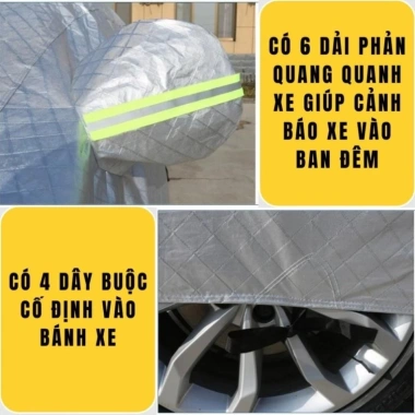 Bạt Phủ Xe Ô Tô Suzuki XL7 Ertiga Jimny - Chống Nắng, Nước, Xước - Giá 319.500đ 5
