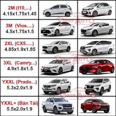 Bạt Phủ Xe Ô Tô Vải Dù Full Xe Cao Cấp - Chống Mưa Nắng Nóng Xước, Bảo Vệ Xe Độ Bền Cao Đảm Bảo, Giá 439.439₫