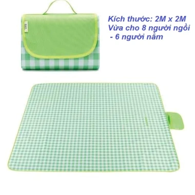 Bạt Picnic 2x2m Chống Thấm Họa Tiết Caro - Gấp Gọn, Giá Ưu Đãi 76.500₫ 9 Bạt Picnic 2x2m Chống Thấm Họa Tiết Caro - Gấp Gọn, Giá Ưu Đãi 76.500₫ 9