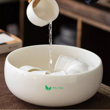 Bát rửa chén trà cao cấp sứ bách định, Giá ưu đãi 229.000đ (Giá gốc 274.800đ)