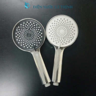 Bát sen ABS sáng bóng 12CM - Đầu vòi hoa sen 3 chế độ, bền, giá ưu đãi 62.000 VND