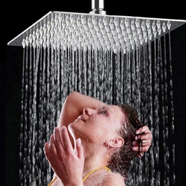Bát Sen Cây Tắm Vuông Tròn 20x20cm Inox 304 Cao Cấp Chống Gỉ - Giá 125k