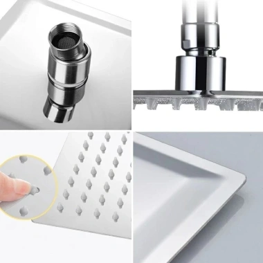 Bát Sen Cây Tắm Vuông Tròn 20x20cm Inox 304 Cao Cấp Chống Gỉ - Giá 125k