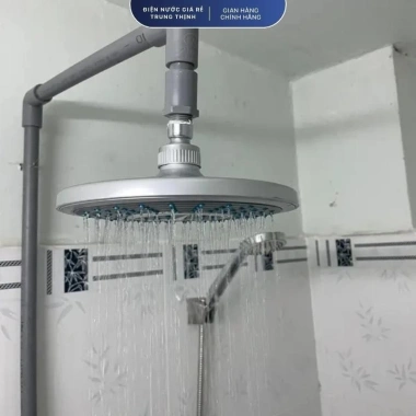 Bát sen tắm đứng ABS 15-20cm ren 21mm - Vòi sen nóng lạnh, tăng áp, giá 44.900₫ 2