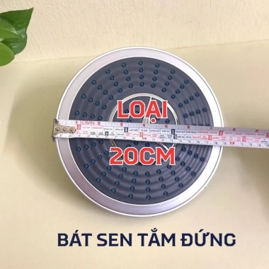 Bát sen tắm đứng ABS 15-20cm ren 21mm - Vòi sen nóng lạnh, tăng áp, giá 44.900₫ 9