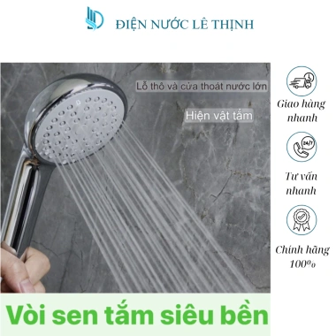 Bát sen tắm rơi không vòi cao cấp - Tay sen đẹp, vòi hoa sen bóng, giá chỉ 76.000₫