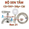 Bát sen tăng áp giá rẻ, tay sen nhựa xi 80.000 - tăng áp ổn định, bảo vệ