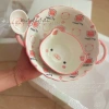 Bát sứ 3 món lợn hồng cute – Đựng đồ ăn tiện, freeship, giá giảm 206.700₫ 8
