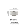 Bát Sứ Cao Cấp Phong Cách Bắc Âu S10 - Thiết Kế Hiện Đại, Giá Ưu Đãi 40k 10