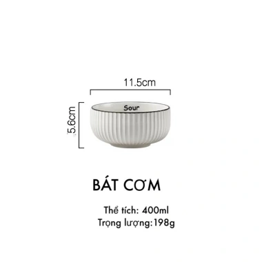 Bát Sứ Cao Cấp Phong Cách Bắc Âu S10 - Thiết Kế Hiện Đại, Giá Ưu Đãi 40k 10