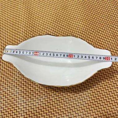 Bát sứ Đựng Gà Nguyên Con Bát Tràng Vẽ Vàng Kim – Bày lễ, cúng, hoa quả, 230k