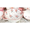 Bát Sứ Quai Cầm Họa Tiết Heo Hồng Happy Pig - Giá 50.000, Bền, Dùng Hàng Ngày 2
