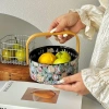 Bát sứ quai gỗ Gọn Decor – Hoa quả, bánh kẹo Tết, họa tết hoa lá, giá 195k 6