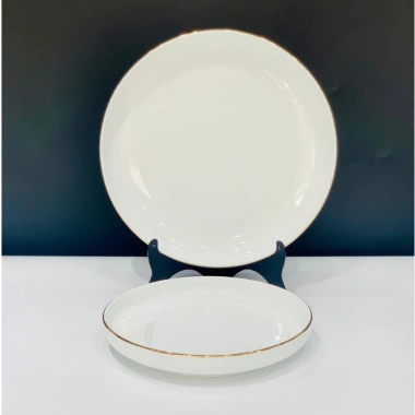 Bát sứ Tràng men trắng vàng 24k cao cấp - Giá chỉ 85.500₫, chính hãng
