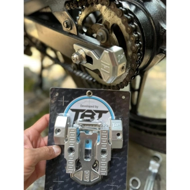 Bát tăng sên âm TBT EX10 CNC nguyên khối, nẹp gắp nhôm 6.061 - Giá ưu đãi 295.000đ