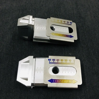 Bát tăng sên nhôm CNC + nẹp titan cho Winner, Winner X, Sonic màu bạc - Giá 339k