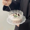 Bát thủy tinh họa tiết hoa mặt trời – Retro nhẹ nhàng, xinh đẹp, chỉ 96.000₫ (giá gốc 122.880₫)