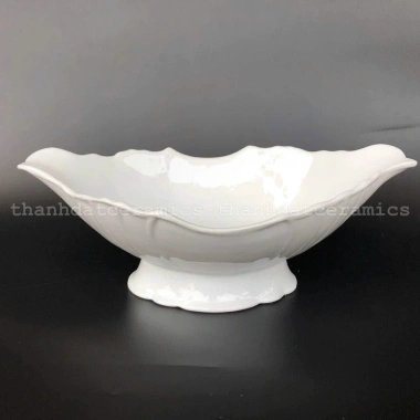 Bát Thuyền Đĩa Đựng Gà Cúng Nguyên Con Gốm Sứ Bát Tràng Cao Cấp Giá chỉ 155.000 6