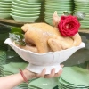 Bát Thuyền Động Gà Nhựa ABS Trắng - Đĩa Đựng Gà và Hoa Quả Cao Cấp 45.000 VND 6