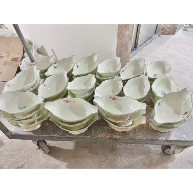 Bát Thuyền Đựng Gà Cúng Nguyên Con Gốm Sứ Bát Tràng - Đĩa Cao Cấp Giá 198.100 VND