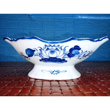 Bát thuyền đựng gà cúng nguyên con họa tiết vẽ tay cao cấp Gốm sứ Bát Tráng 220.000 VND