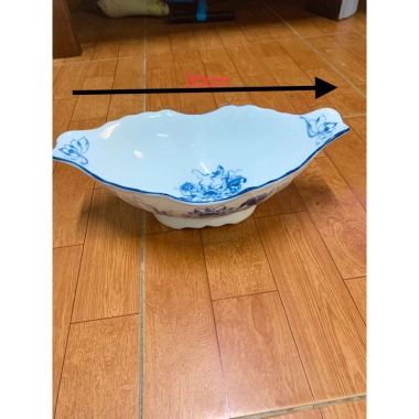 Bát thuyền đựng gà cúng nguyên con họa tiết vẽ tay cao cấp Gốm sứ Bát Tráng 220.000 VND