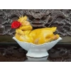 Bát Thuyền Đựng Gà Nhựa Trắng Sứ DABIHOUSE - Cúng Tết, Ngày Rằm, Đựng Trái Cây - 28.000đ 4