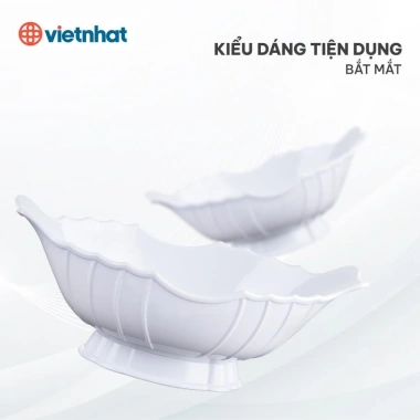 Bát Thuyền Đựng Gà Nhựa Việt Nhật 6.815 - Thuyền Đựng Gà Nguyên Con, Hoa Quả Tiện Lợi, 50.000₫ 5