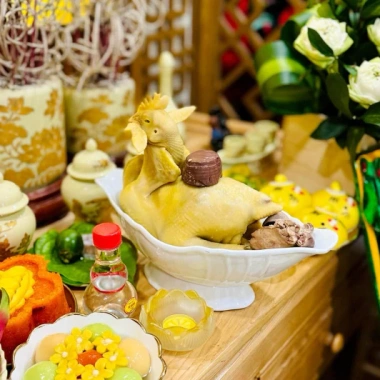 Bát thuyền sứ trắng sang trọng Đựng gà cúng, giá 143.000₫, chất liệu cao cấp