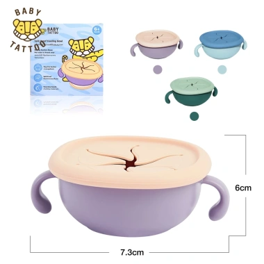 Bát & Tô Ăn Silicone Food Grade Cho Bé - Không Dính, Giá 250k BABY TATTOO