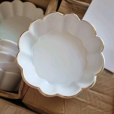 Bát tô hoa mai sứ cao cấp - Đồ decor nhà bếp, giá ưu đãi 40.000