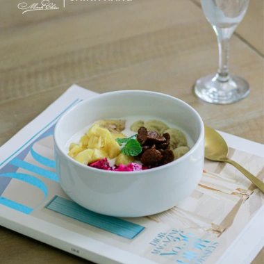 Bát tô salad sứ trắng Mono cao cấp Bắc Âu xuất khẩu - Giá ưu đãi 64,900₫