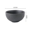 Bát tô salat thạch, bát lớn men nhám, bát hình nón, bát ramen – Đĩa nón cho nhà hàng, khách sạn, giá 38.000 8
