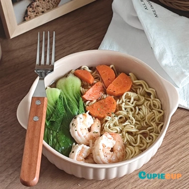 Bát Tô Sứ Cỡ Lớn Tráng Men Cao Cấp Có Tay Cầm Dùng Ăn Cơm Mì SET006 22.900 VNĐ