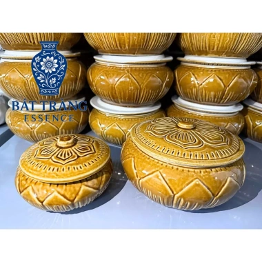 Bát Tràng Chính Hãn Âu Mỡ, Thố Gốm, Hủ Muối Dưa và Hũ Gạo - Siêu Xịn Giá 47K