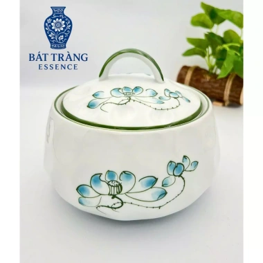 Bát Tràng Chính Hãn Âu Mỡ, Thố Gốm, Hủ Muối Dưa và Hũ Gạo - Siêu Xịn Giá 47K