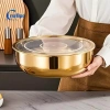 Bát trộn thép không gỉ chịu lực nặng, nắp kín – Nướng bánh, mì ống, salad, phù hợp máy rửa chén, an toàn nhà bếp 4