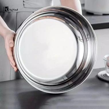 Bát trộn thép không gỉ KgYewl nắp chịu lực nặng, chống gỉ, dùng cho nướng bánh, Pasta, Salad - an toàn, phù hợp máy rửa chén thương mại - Giá ưu đãi 118.030 VND 6 Bát trộn thép không gỉ KgYewl nắp chịu lực nặng, chống gỉ, dùng cho nướng bánh, Pasta, Salad - an toàn, phù hợp máy rửa chén thương mại - Giá ưu đãi 118.030 VND 6