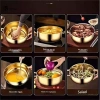 Bát trộn thép không gỉ KgYewl nắp chịu lực nặng, chống gỉ, dùng cho nướng bánh, Pasta, Salad - an toàn, phù hợp máy rửa chén thương mại - Giá ưu đãi 118.030 VND 9