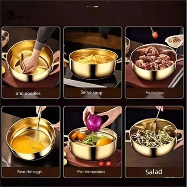 Bát trộn thép không gỉ KgYewl nắp chịu lực nặng, chống gỉ, dùng cho nướng bánh, Pasta, Salad - an toàn, phù hợp máy rửa chén thương mại - Giá ưu đãi 118.030 VND 9 Bát trộn thép không gỉ KgYewl nắp chịu lực nặng, chống gỉ, dùng cho nướng bánh, Pasta, Salad - an toàn, phù hợp máy rửa chén thương mại - Giá ưu đãi 118.030 VND 9